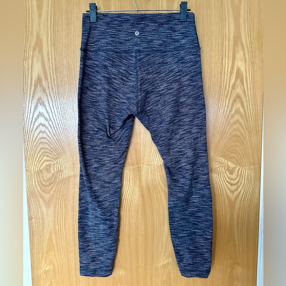 Lululemon Wunder Under Hi-Rise 7/8 Tight 25" - Wee Are From Space Black Slate - Picture 9 of 12